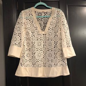 Free people crochet tunic